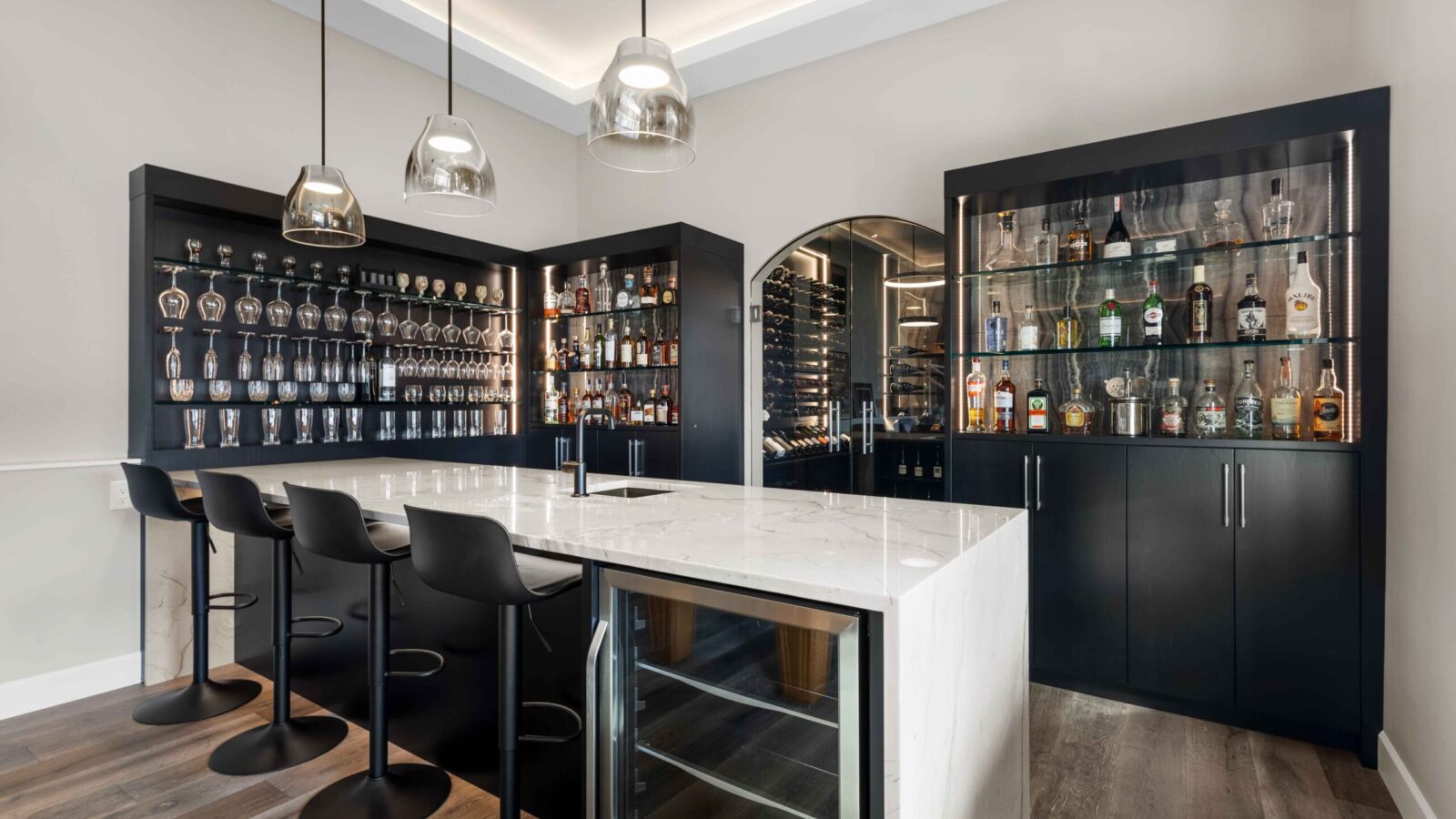 Essence of Noir — Award-Winning Wine Room Renovation by a Kelowna ...